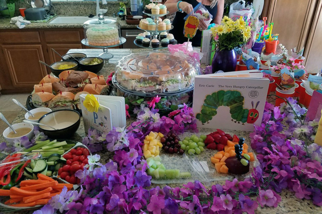 Storybook Baby Shower- Food Based on Childrens Book Theme