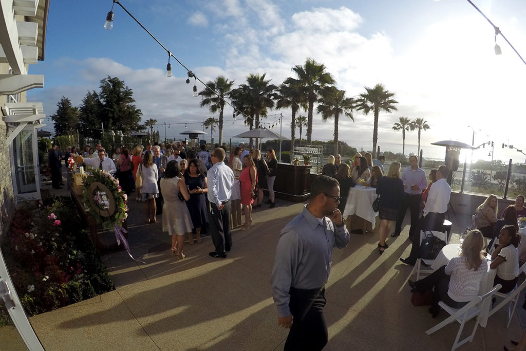 Beautiful Beach Setting for a Celebration of Life Reception