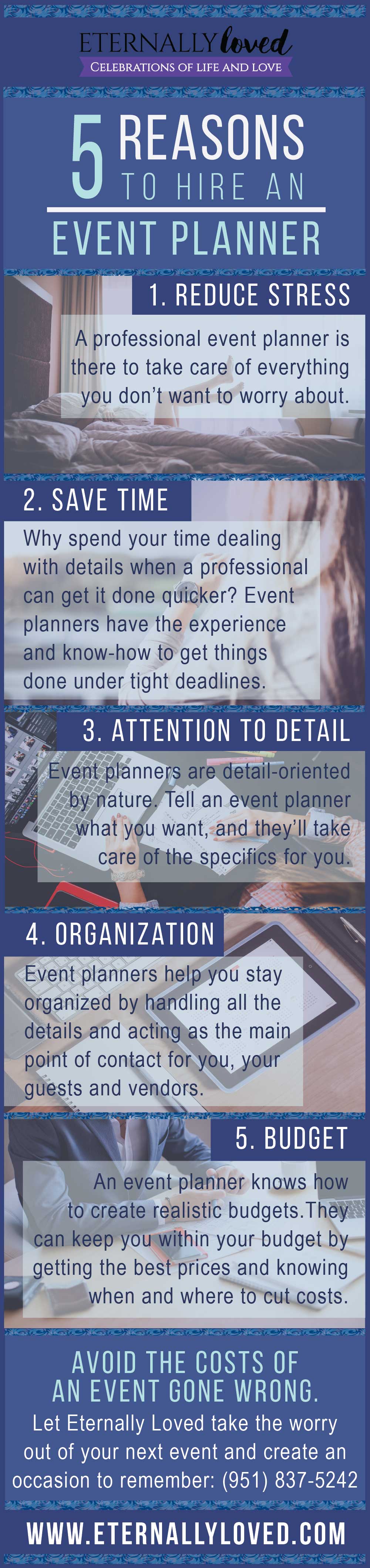 5 Reasons to hire an Event Planner - Eternally Loved