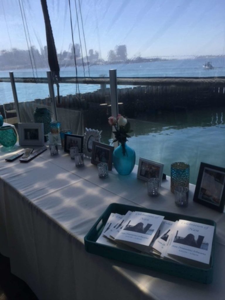 On the water venue memory table