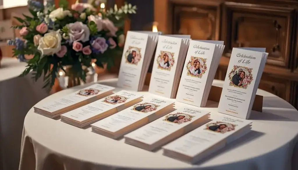 Celebration of Life Program Examples of a Loved One's Memory | Eternally Loved